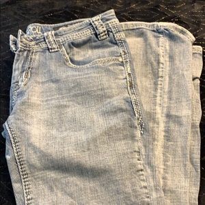 Rock and Roll Cowgirl blue jeans